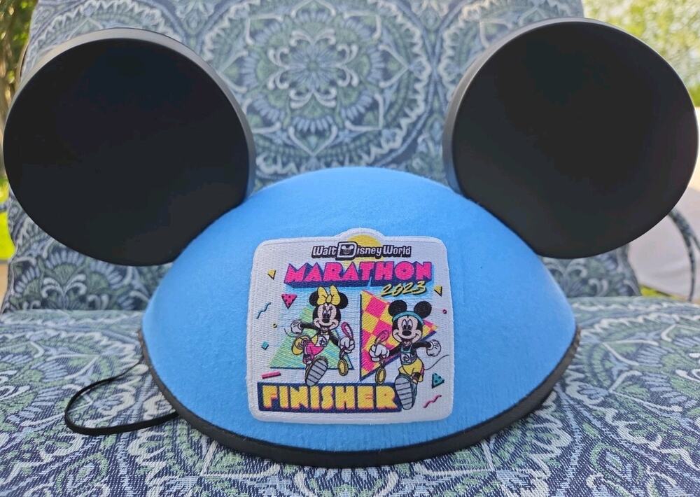 RunDisney Walt Disney World Marathon Weekend 2023 marathon Finisher Ears